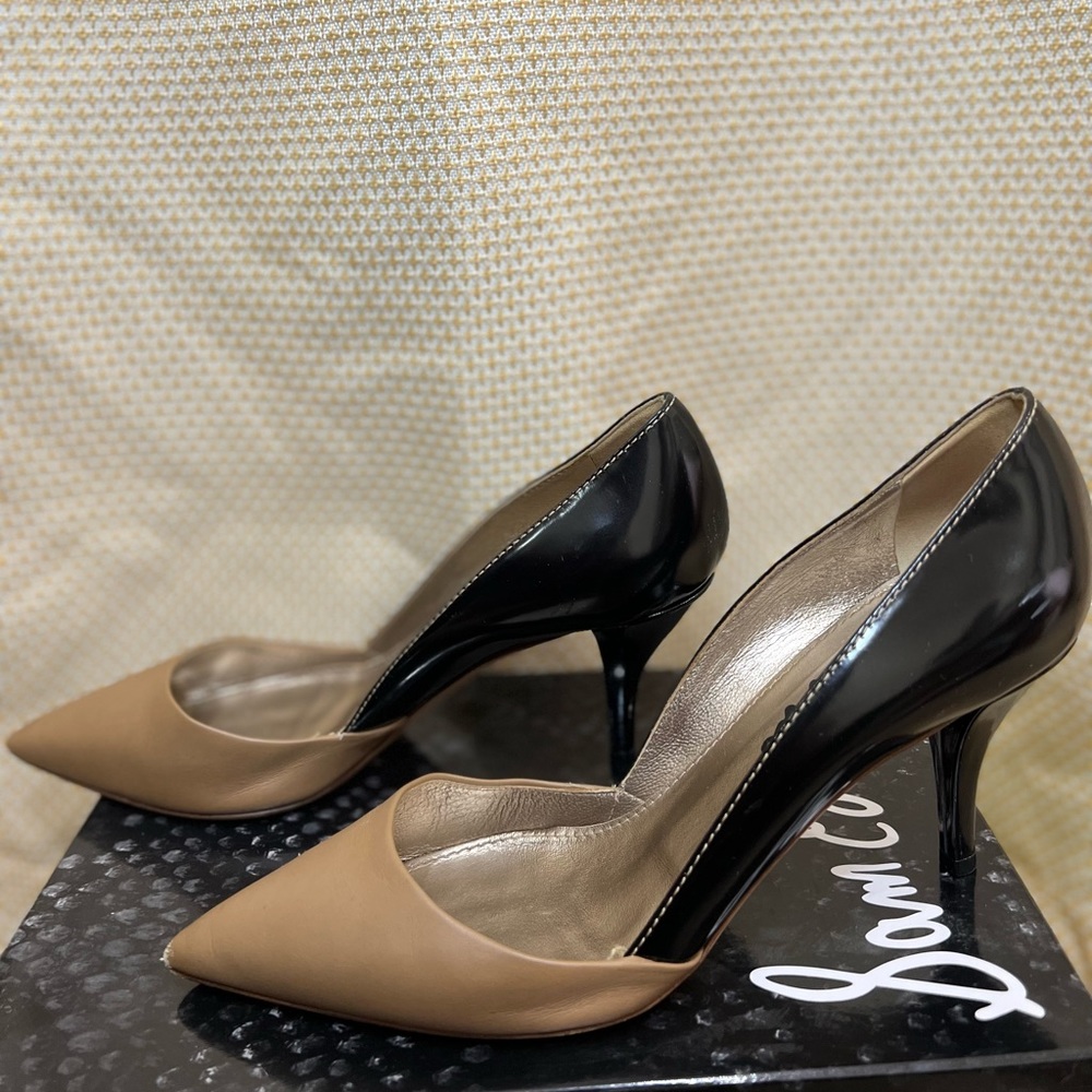 Lanvin two-tone heel